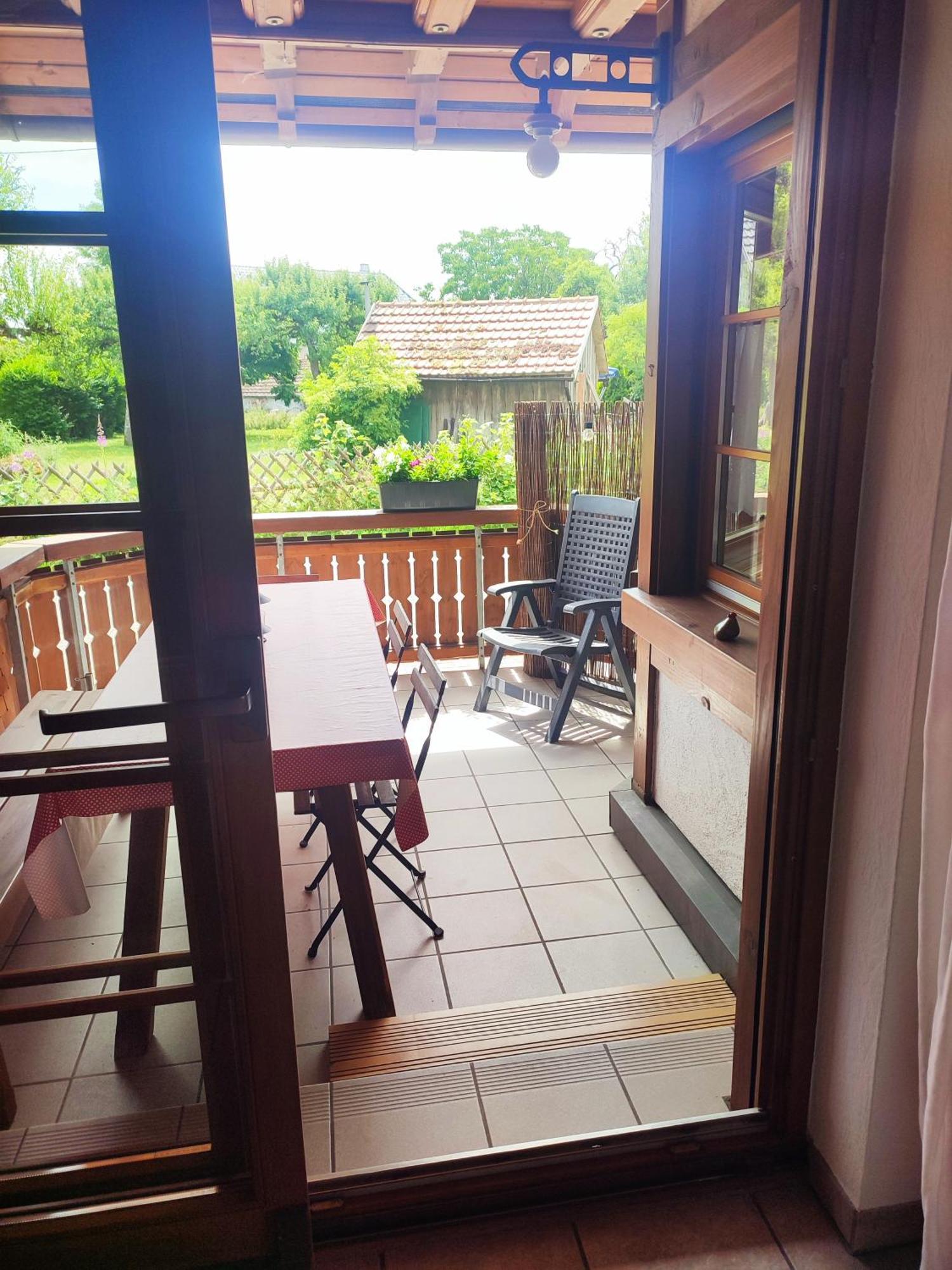 Ferienwohnung Hasenfratz โลฟฟิงเกน ภายนอก รูปภาพ